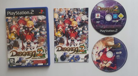 DISGAEA 2 CURSED MEMORIES PS2 RPG