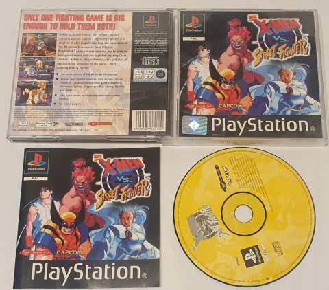 XMEN VS. STREET FIGHTER PS1 PSX PS2