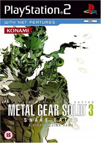 METAL GEAR SOLID 3 PS2 MGS 3 PLAYSTATION