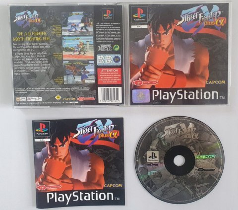 STREET FIGHTER EX ALPHA PSX PS1 PS2