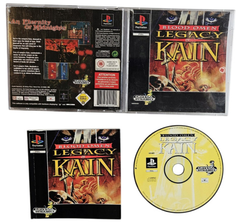 BLOOD OMEN LEGACY OF KAIN PSX PS1 PS2