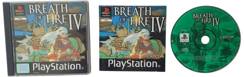 BREATH OF FIRE IV PSX PS1 PS2