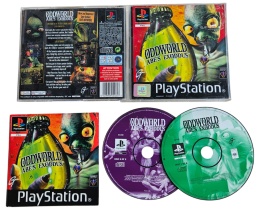 ODDWORLD ABES EXODUSS PSX PS1 PS2
