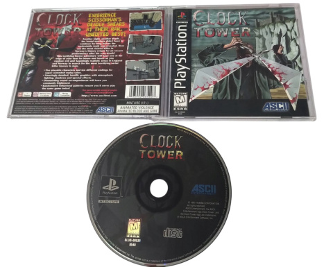 CLOCK TOWER PS1 PSX