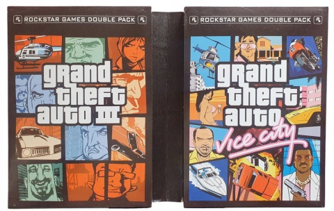 GRAND THEFT AUTO VICE CITY + GRAN THEFT AUTO II GRAND THEFT AUTO VICE CITY + GRAN THEFT AUTO II